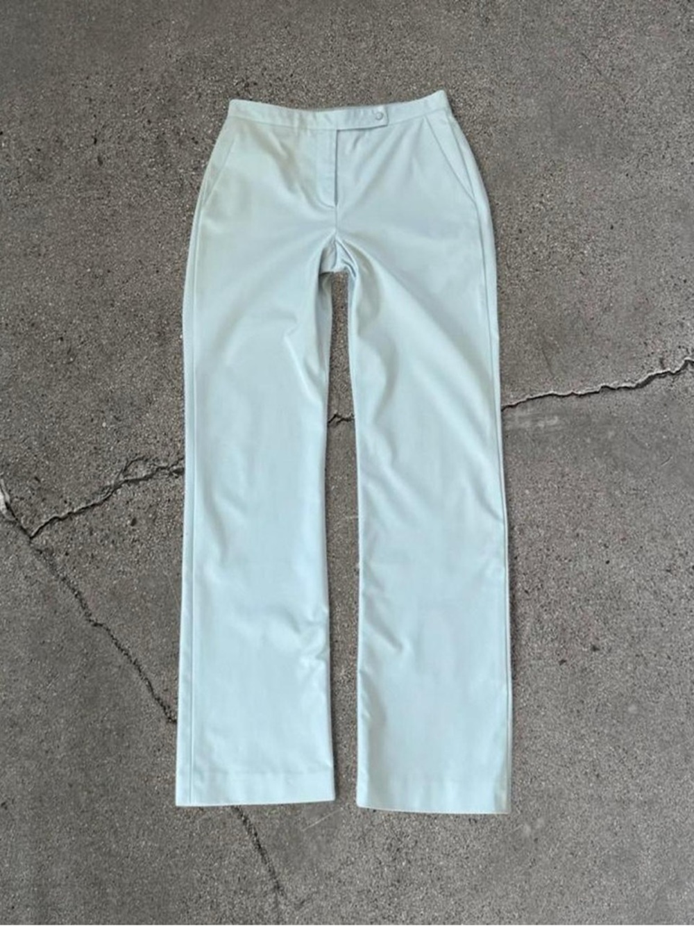 DKNY Baby Blue Straight Leg Pants